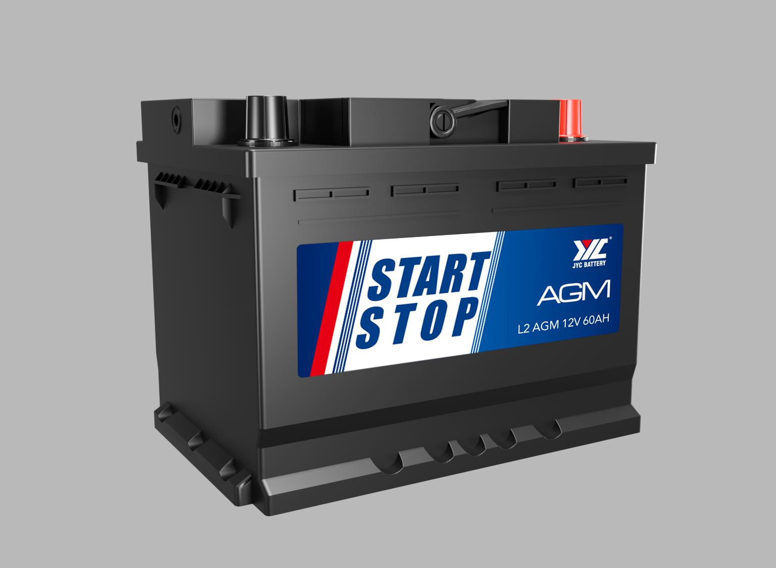 Batería de Coche 60 Ah AGM  Positive Power START/STOP - Baterias web