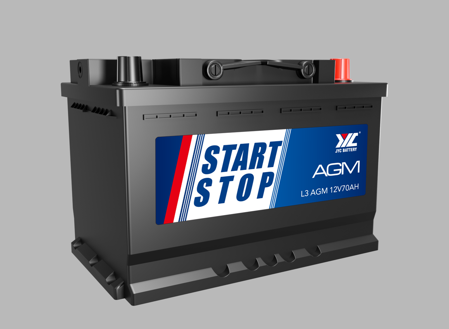 6-QTF-70 12V70AH - JYC Batterie 70ah Start Stop Autobatterie