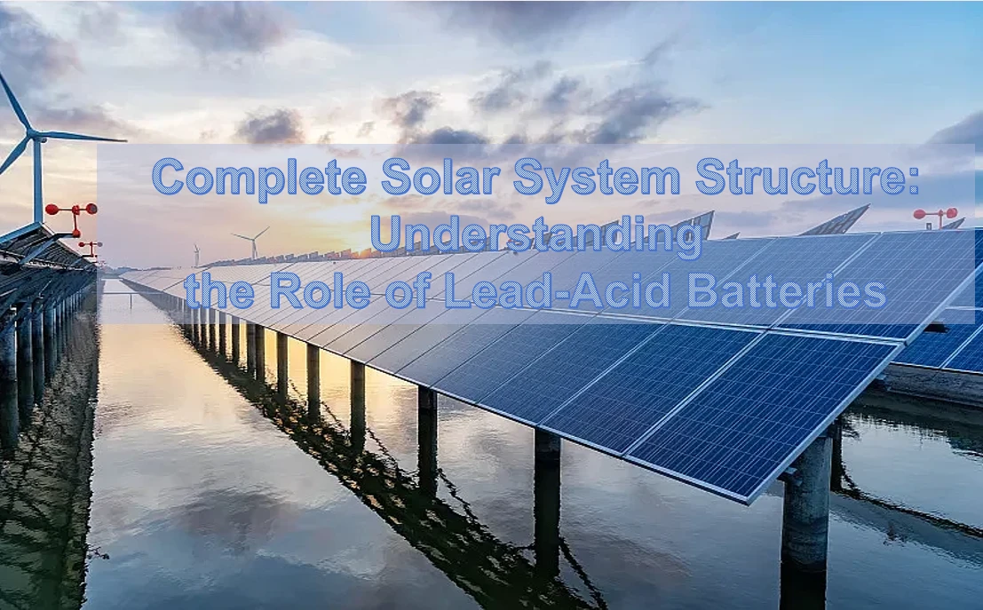 Structure complète du système solaire : Comprendre le rôle des batteries  plomb-acide - JYC Battery